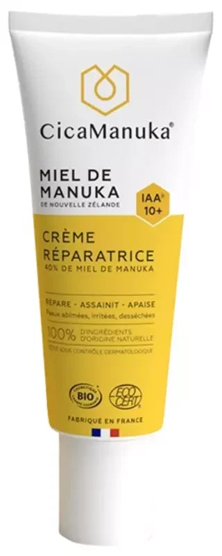 Cicamanuka Crème Réparatrice au Miel de Manuka Iaa10 + 40 ml