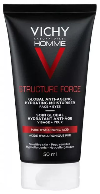 Vichy Homme Structure Force Soin Hydratant Anti-Âge 50 ml