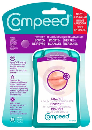 Compeed Bouton de Fièvre 15 Patchs