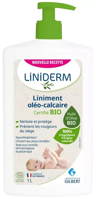 Gilbert Liniment Oleo-Calcaire Liniderm Certifie Bio - 1 l