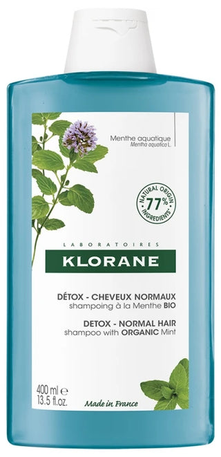 Klorane Menthe Aquatique Bio Shampooing 400 ml