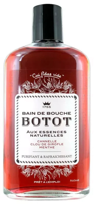 Botot Bain de Bouche Cannelle Clou de Girofle Menthe 250 ml