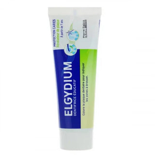 ELGYDIUM DENTIFRICE EDUCATIF RÉVÉLATEUR DE PLAQUE - Pomme Verte 50ml
