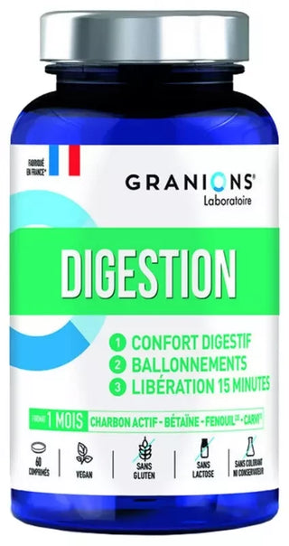 Granions Digestion Confort Digestif 60 comprimés