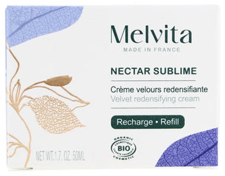 Melvita Nectar Sublime Crème Velours Redensifiante Éco-Recharge Biologique 50 ml