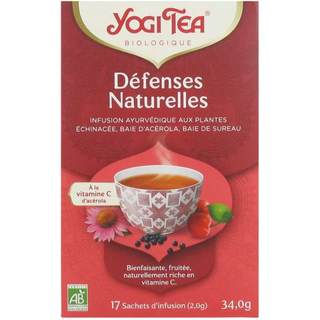 Yogi Tea Défenses Naturelles x 17