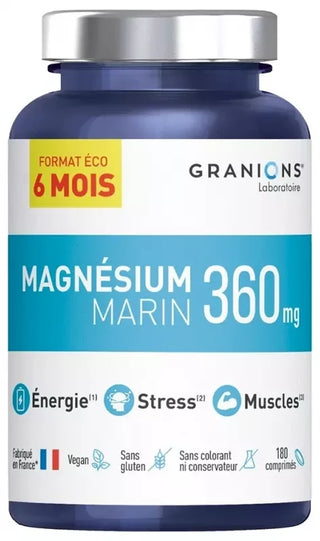Granions Magnésium Marin Format Eco 180 g