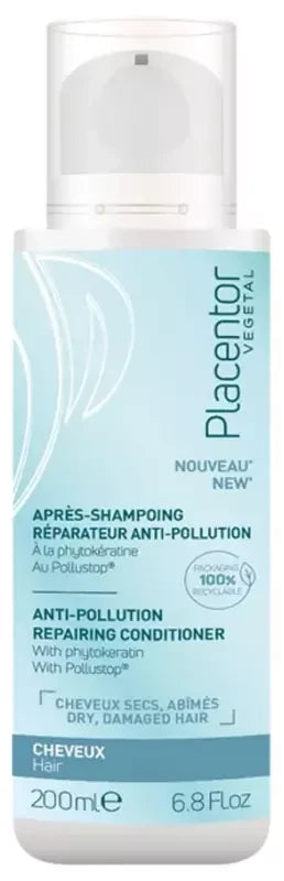 Placentor Végétal Après Shampoing Réparateur Anti Pollution 200 ml