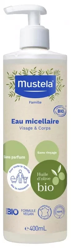 Mustela Eau Micellaire Bio 400 ml