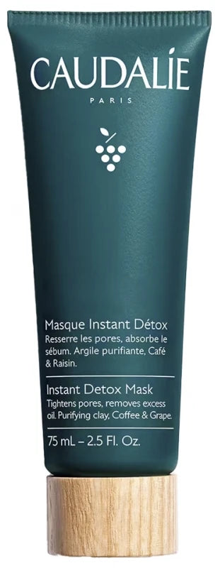 Caudalie Masque Instant Détox Argile Rose 75 ml