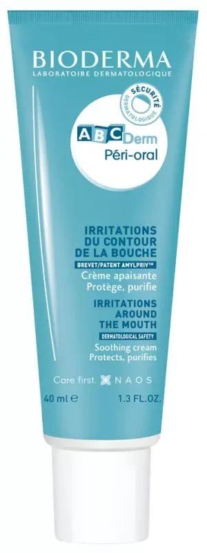 Bioderma Abcderm Soin Crème Irritations Contour de la Bouche Bébé 40 ml