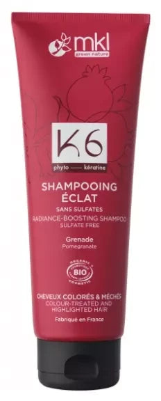 MKL Green Nature K6 Shampoing Éclat Cheveux Colorés Biologique 250 ML