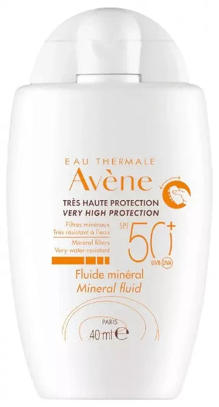 Avène Cicalfate Eau Thermale - Solaire - Fluide Minéral SPF 50+ 40 ml