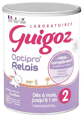 Guigoz Optipro Relais 2 Boîte 800 g