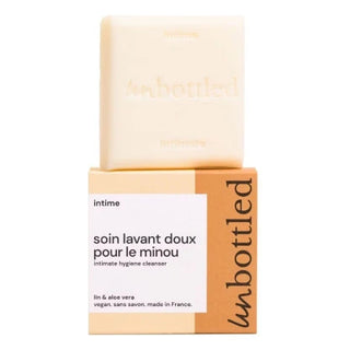 UNBOTTLED SOIN LAVANT DOUX POUR LE MINOU VEGAN SANS SAVON 90G