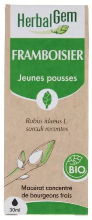 Herbalgem Framboisier Bio Macérats-Mères de Gemmothérapie Concentrée 30 ml