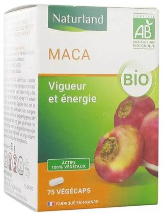 Naturland Maca Bio 75 Végécaps