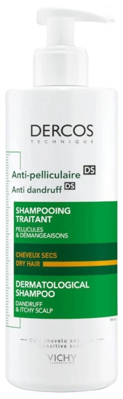 Vichy Dercos Shampoing Antipelliculaire Ds Cheveux Secs