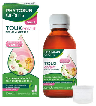 Phytosun Arôms Sirop Toux Enfant 120 ml