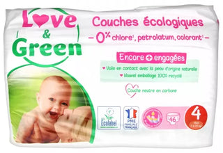 Love & Green Couches Hypoallergéniques et Écologiques T4 X 46