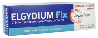 Elgydium Fix Crémé Fixactive Prothèse Dentaire - Fixation Forte 45 g - Goût : Goût Frais
