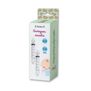 Docteur B. Miklab Seringues pour Lavage Nasal par Irrigation 4 mois et plus x2
