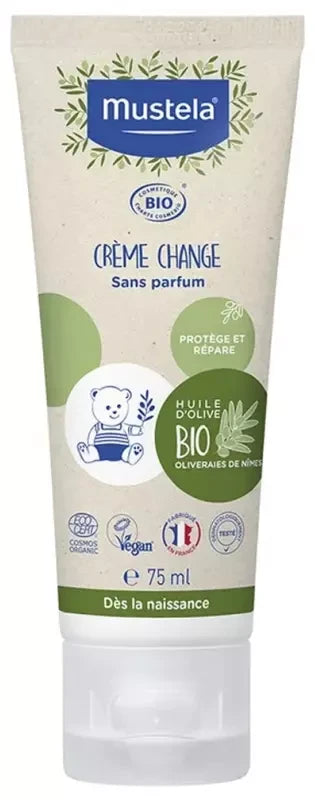 Mustela Crème Change Certifiée Bio 75 ml