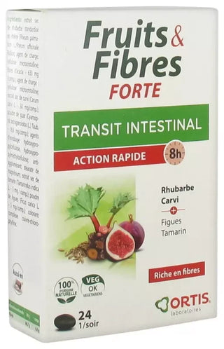 Ortis Fruits&fibres Forte 24 Comprimés