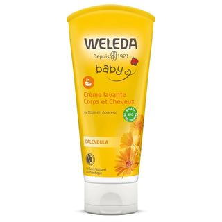 WELEDA Baby Crème lavante Corps & Cheveux au Calendula