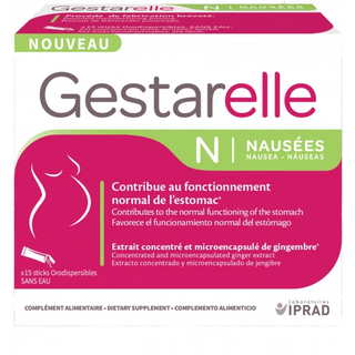 Gestarelle Nausées Sticks Orodispersibles x 15