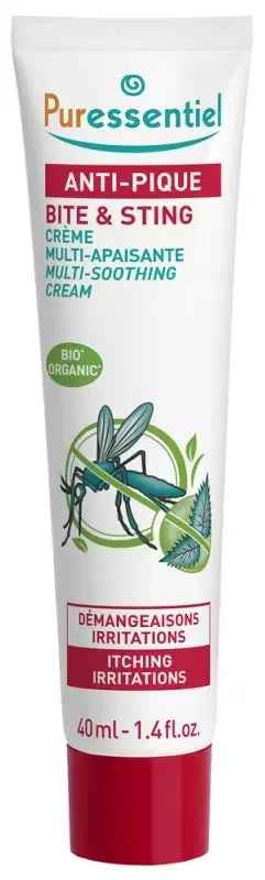 Puressentiel Crème Multi-Apaisante Anti-Pique Aux He et Hv Bio - 40 ml
