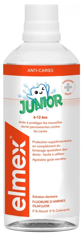 Elmex Junior Solution Dentaire 6-12 Ans