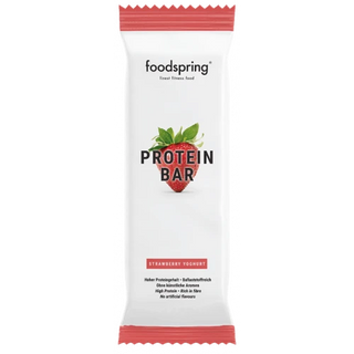 FOODSPRING BARRE PROTÉINÉE Yaourt Fraise - 60g