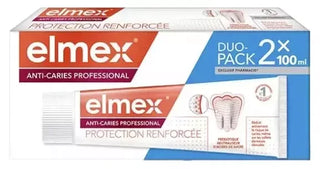 Elmex Protection Renforcée Anti-Caries Professional Prébiotique Lot de 2 x 100 ml