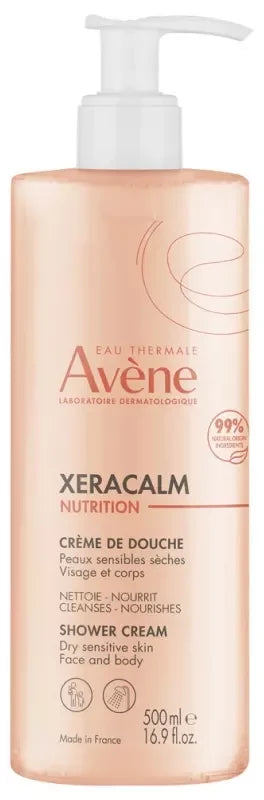 Avène XeraCalm Nutrition Crème de Douche Peaux Sensibles Sèches 500 ml