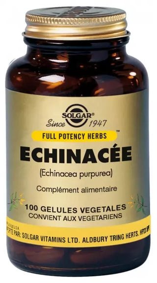 Solgar Echinacée (Echinacea purpurea) 100 Gélules Végétales