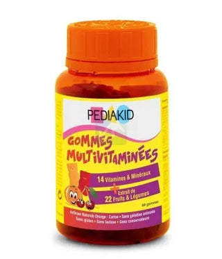 Pediakid Gommes Multivitaminées Cerise x 60