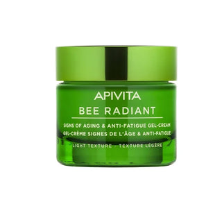 Apivita Bee Radiant Gel-Crème Anti-âge et Anti-fatigue Texture Légère 50ml