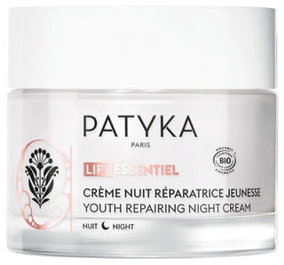 Patyka Lift Essentiel Crème Nuit Réparatrice Jeunesse Bio 50 ml