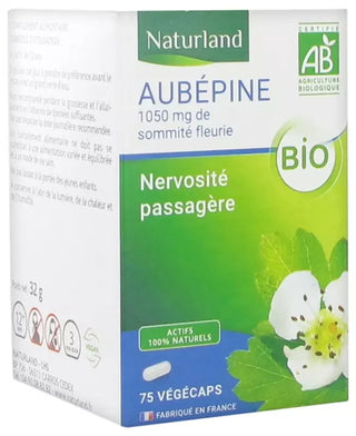 Naturland Aubépine Bio 75 Végécaps