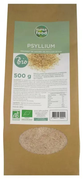 Exopharm Psyllium Tégument Blond Bio* 500 g