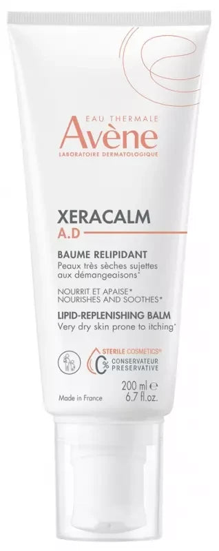 Avène XeraCalm AD Baume Relipidant Anti-Démangeaisons 200 ml