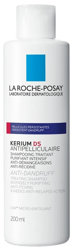 La Roche-Posay Kerium DS Shampoing Traitant Pellicules Persistantes 200 ml