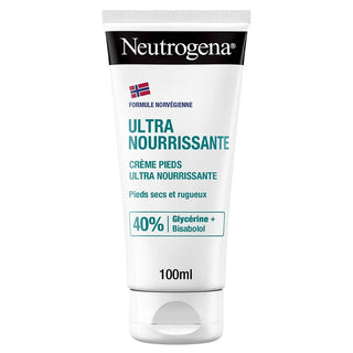 Neutrogena, Formule Norvégienne, Crème Pieds Très Secs et Abimés 100 ml