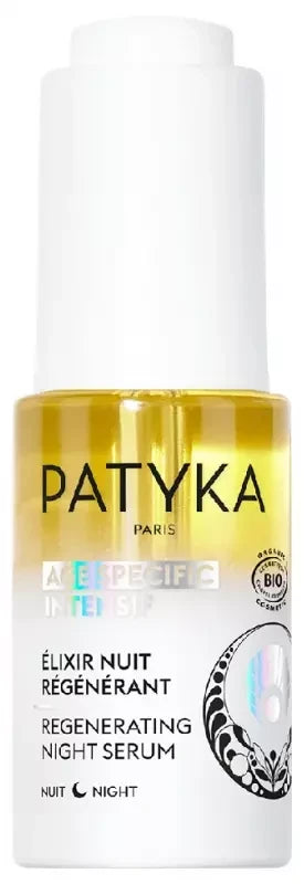 Patyka Age Specific Intensif Élixir Nuit Régénérant Bio 15 ml