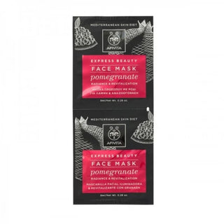 APIVITA MASQUE VISAGE GRENADE Eclat / Vitalité - 2 Masques