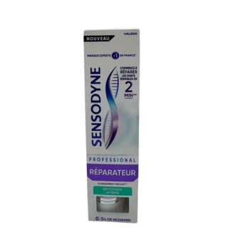SENSODYNE DENTIFRICE PROFESSIONAL RÉPARATEUR Nettoyage Intense - 75ml