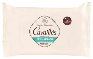 Cavaillès Lingettes Déodorantes 15 Unités