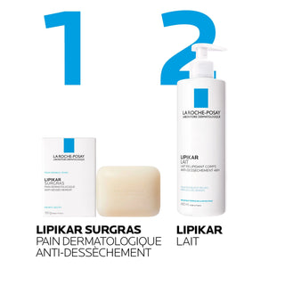 La Roche-Posay Lipikar Surgras Pain dermatologique anti-dessèchement Pain 150g