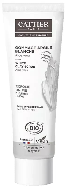 Cattier Gommage Argile Blanche - 100 ml